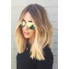 blonde ombre sunglasses runway look - モデル - 