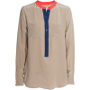 Blouses Beige - Long sleeves shirts - 
