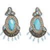 Blue Earrings - Uhani - 