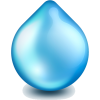 blue shiny drop 1 - Predmeti - 