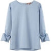 Blue Shirt - 半袖シャツ・ブラウス - 