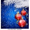 blue Christmas background - Hintergründe - 