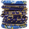 blue bangles - Bracelets - 