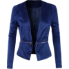 blue blazer - Пиджаки - 