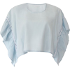 blue crop top - Camicie (corte) - 