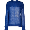 blue jersey - Pullovers - 