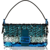 blue sequin bag - Hand bag - 