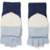 blushed colorblock pop top mittens - Guantes - 