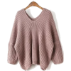 blush light pink sweater - Puloveri - 