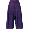 boboutic, purple, blue,  - Spodnie Capri - 