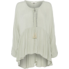 boho blouse - 半袖衫/女式衬衫 - 