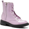 boohoo Lauren Patent Lace Up Hiker Boots - Boots - £30.00  ~ $39.47