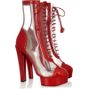 Boots Red - Buty wysokie - 