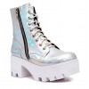 boots holografic white - Platformke - 