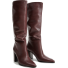 bordo çizme - Boots - 