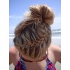 braided beach summer bun - Meine Fotos - 