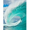 bright blue wave - Natural - 