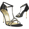 black shoes - Sandals - 