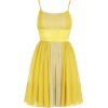 yellow dress - Dresses - 