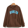 brown Brooklyn hoodie - Pullovers - 