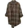 brown flannel - Куртки и пальто - 