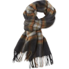 brown & grey scarf - スカーフ・マフラー - 