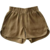 brown pajama shorts - Spodnie - krótkie - 
