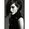 brunette runway look black and white - Ludzie (osoby) - 