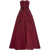 burgundy dress2 - Dresses - 