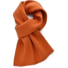 burnt orange wool scarf - スカーフ・マフラー - 