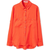 button down shirt bright red - Long sleeves shirts - 36.00€  ~ $41.91