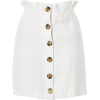 button through mini skirt - Faldas - 