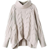 cable knit sweater - Puloverji - 