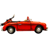Car Red - 車 - 