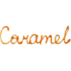 caramel text - イラスト用文字 - 