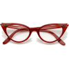 cat eye glasses - 有度数眼镜 - 