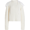 cecilie-bahnsen-white-monse-lace-detaile - Пуловер - 