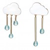 chance of rain earrings - Brincos - 