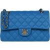 chanel blue bag - Mensageiro bolsas - 
