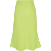 chartreuse skirt - Skirts - 