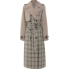 checkered coat - アウター - 