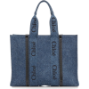 chloe-dark-wash-woody-denim-tote - Carteras - 