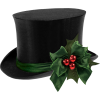 christmas top hat - Przedmioty - 