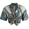 cider cropped blouse - Košulje - kratke - 