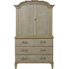 circa 1760 Swedish rococo linnen cabinet - Mobília - 
