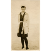 circa 1910s/1920s seaside beach photo - Persone - 