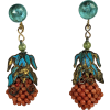 circa 1920s chinese earrings - Kolczyki - 