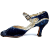 circa 1928 velvet heels - Classic shoes & Pumps - 