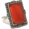 circa 1930s carnelian ring - 戒指 - 