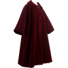 circa 1950s burgundy swing coat - Jakne in plašči - 